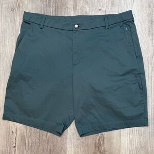 lululemon athletica Commission Short Slim Chino 9" Mach Blue M7AAAS size 38